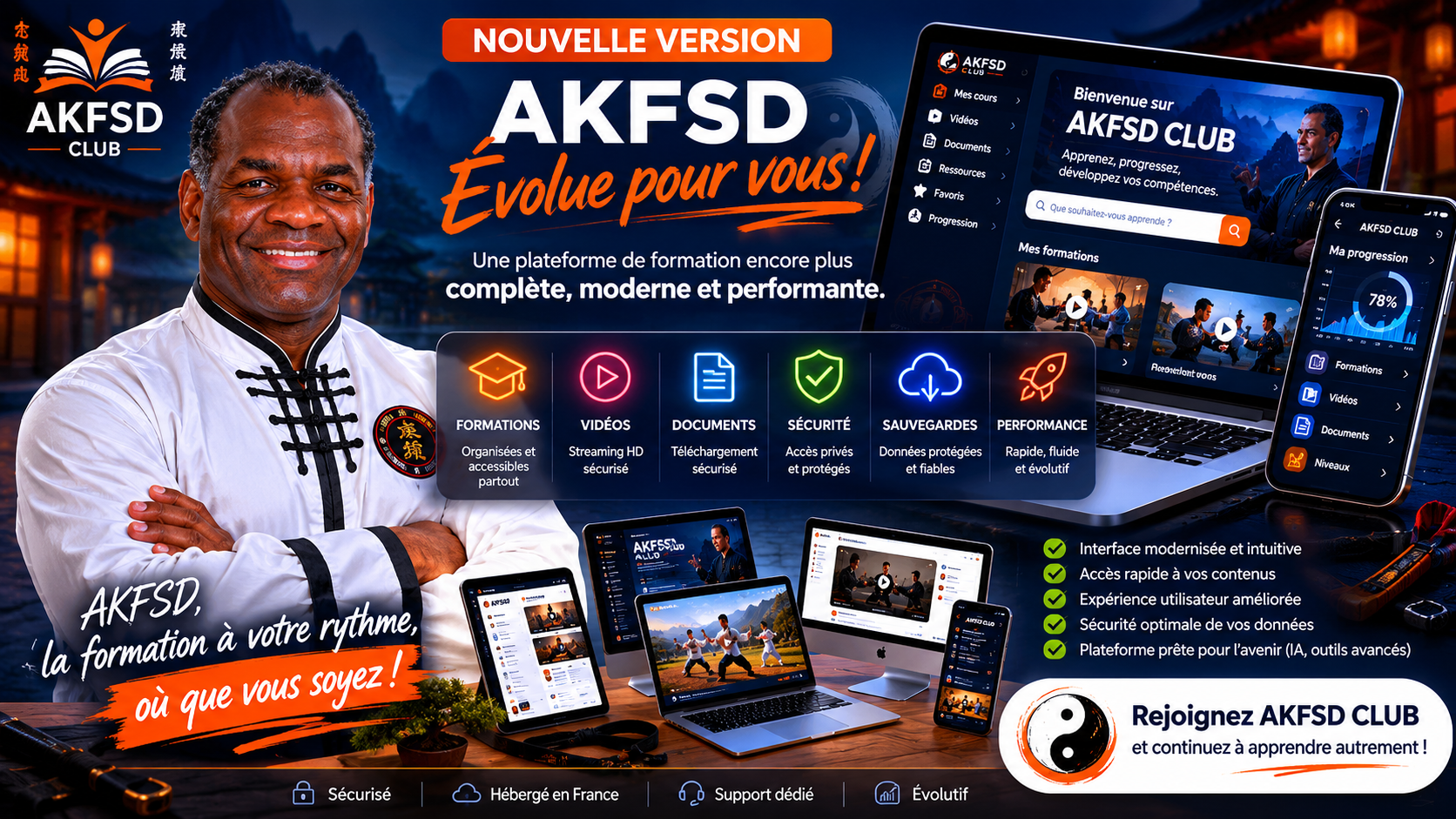 Nouveauté AKFSD : découvrez les formations